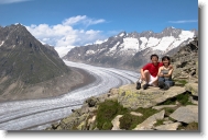 IMG_4145 * Aletschglacier, longest glacier in Europe * 750 x 500 * (235KB)