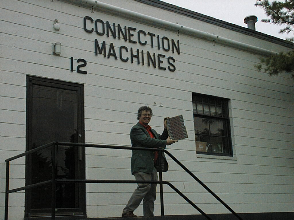 Here I am holding a CM-5 LED board