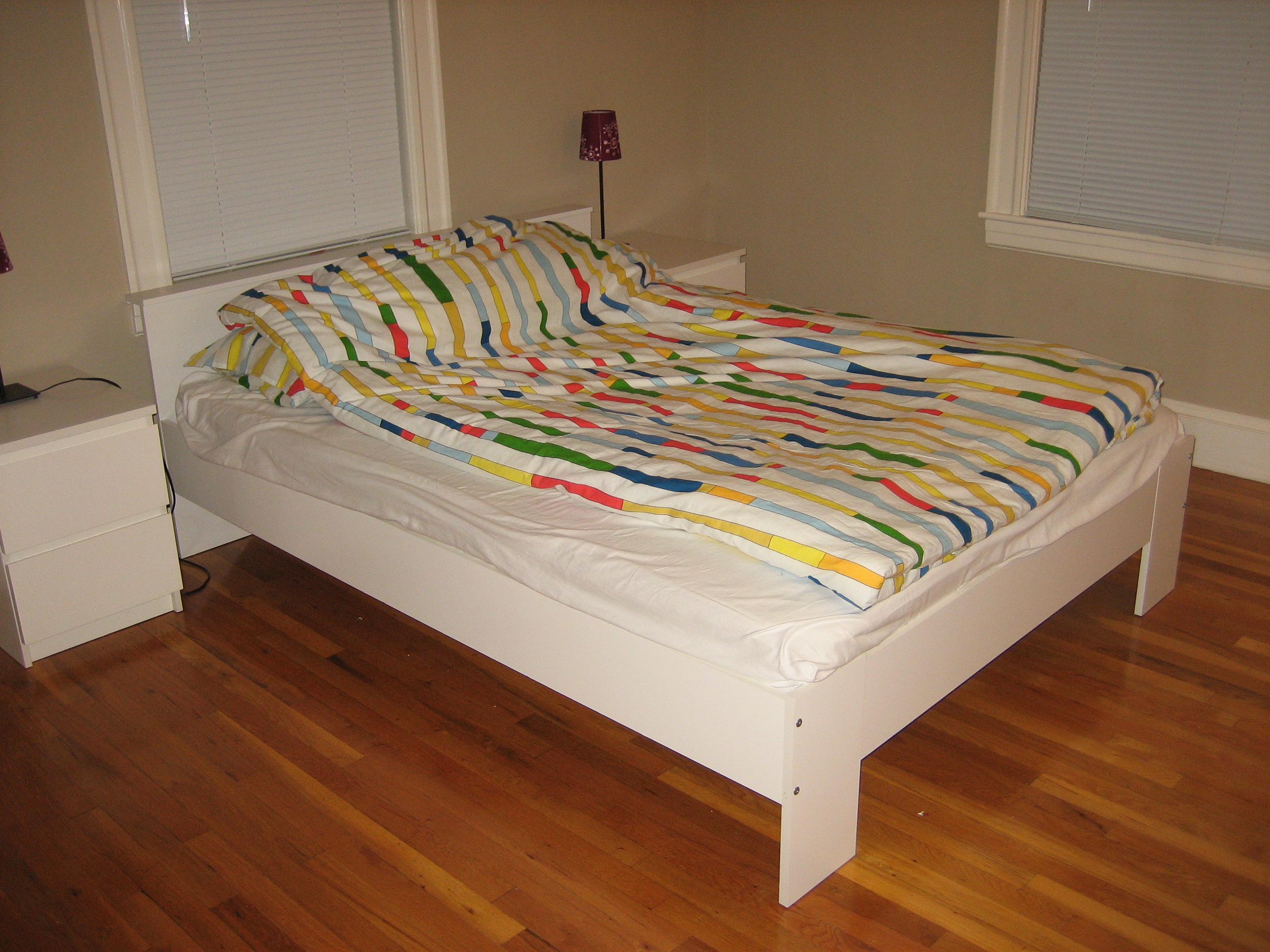ikea bed box spring and mattress