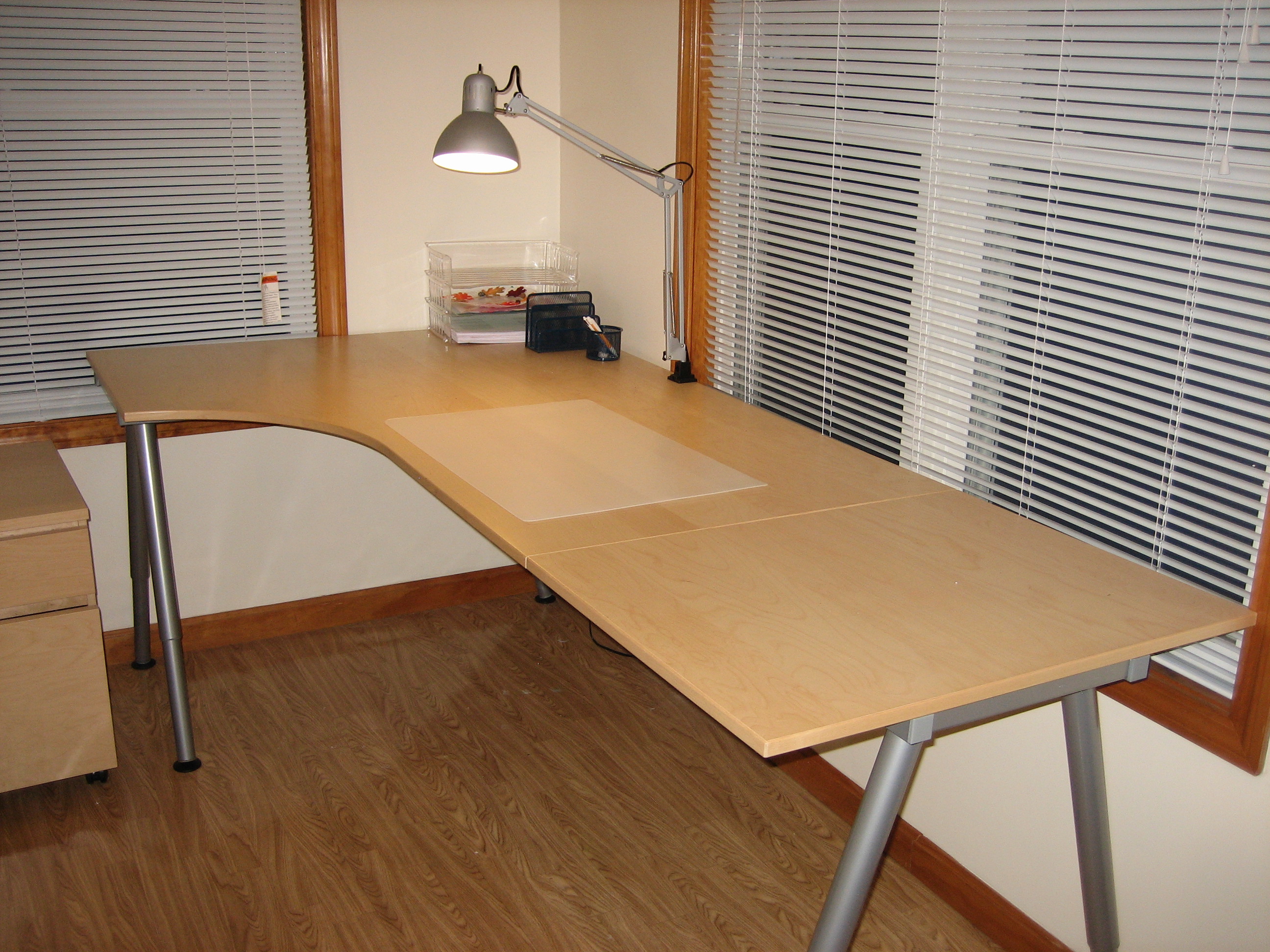 Ikea Galant Office Desk Combination