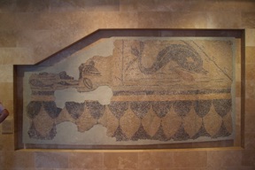 Mosaic floor at Aquincum