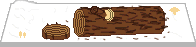 Drawing of log.