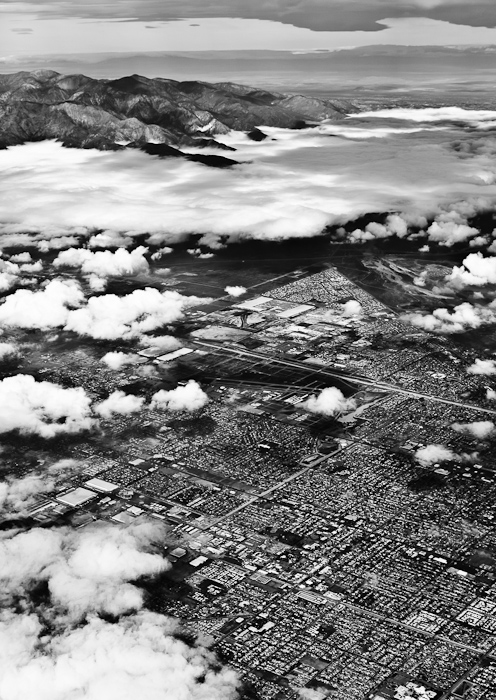 Los Angeles from the plane. October 24, 2010