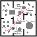Sensor-Based Reactive Symbolic Planning in Partially Known Environments
