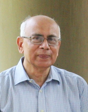 Portrait of Prof. V. Balakrishnan, theoretical physicist, IIT Madras