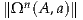 ∥Ωn(A ,a)∥