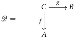               g
          C|-----//B
D =        |
         f
          A

