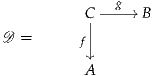               g
          C|-----//B
D =      f |

          A
