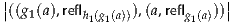 |                           |
|((g1(a),reflh1(g1(a))),(a,reflg1(a)))|