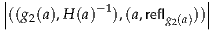 ||           -1            ||
|((g2(a),H(a)  ),(a,reflg2(a)))|