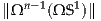    n-1   1
∥Ω    (ΩS )∥