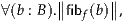        ∥      ∥
∀(b : B).∥fibf(b)∥,
