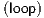(loop)