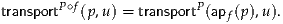 transportP∘f(p,u) = transportP(apf(p ),u).
