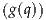 (g(q))