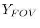 $ Y_{FOV}$