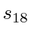 $ s_{18}$