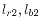 $ l_{r2}, l_{b2}$