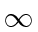 $ \infty$