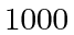 $ 1000$