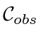 $ \mathcal C_{obs}$