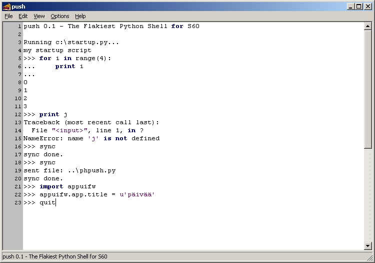 python serial port example windows shell