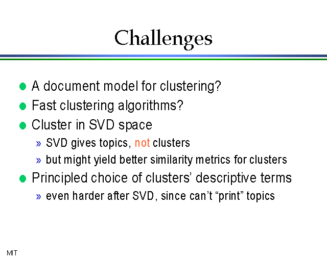 challenges other term