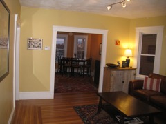 living room (near) and dining room (far)