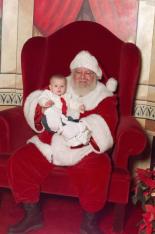 Santa's first visit