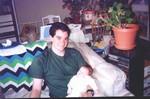 Uncle Dan makes a good bed.