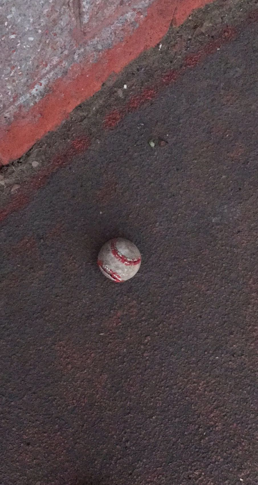 Baseball at playground