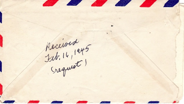 1945-01-19 envelope back